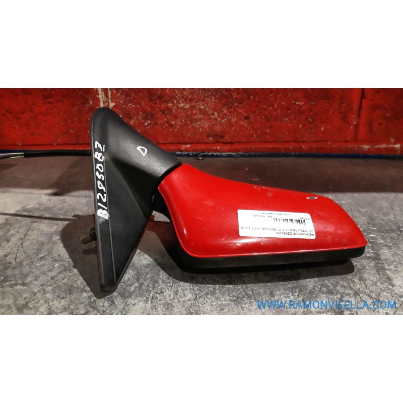 Recambio de retrovisor derecho para volkswagen golf iii berlina (1h1) 1.9 diesel | 0.91 - ... 1.9 diesel | 0.91 - ... referencia