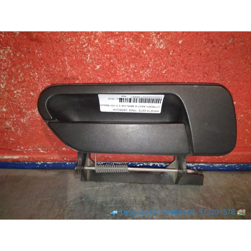Recambio de maneta exte. tras. derecha para citroen xantia berlina 2.0 hdi seduction | 12.98 - 12.99 2.0 hdi seduction | 12.98 -