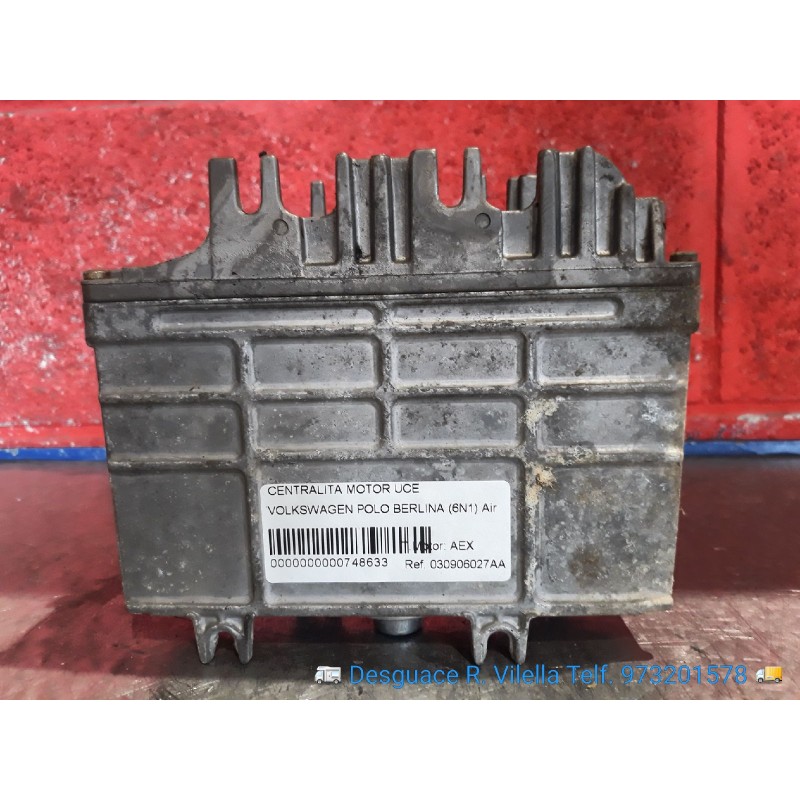 Recambio de centralita motor uce para volkswagen polo berlina (6n1) air | 09.94 - 12.98 air | 09.94 - 12.98 referencia OEM IAM 0