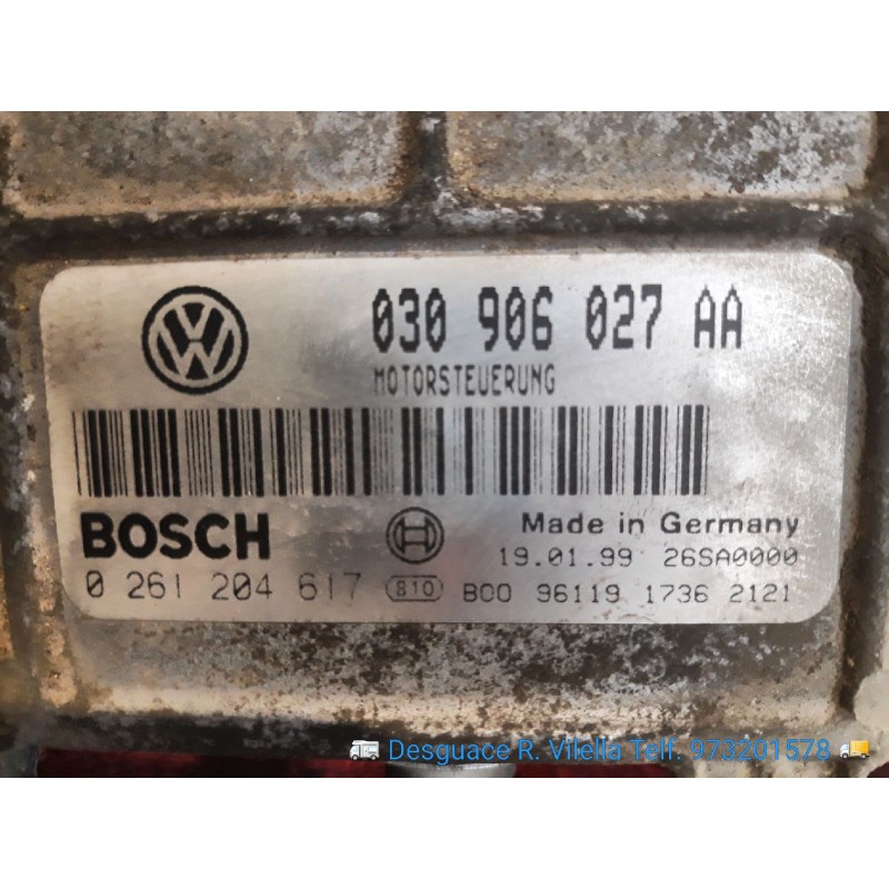 Recambio de centralita motor uce para volkswagen polo berlina (6n1) air | 09.94 - 12.98 air | 09.94 - 12.98 referencia OEM IAM 0