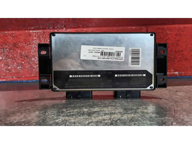 Recambio de centralita motor uce para peugeot partner (s1) 1.9 diesel | ... 1.9 diesel | ... referencia OEM IAM 9641390180 96482