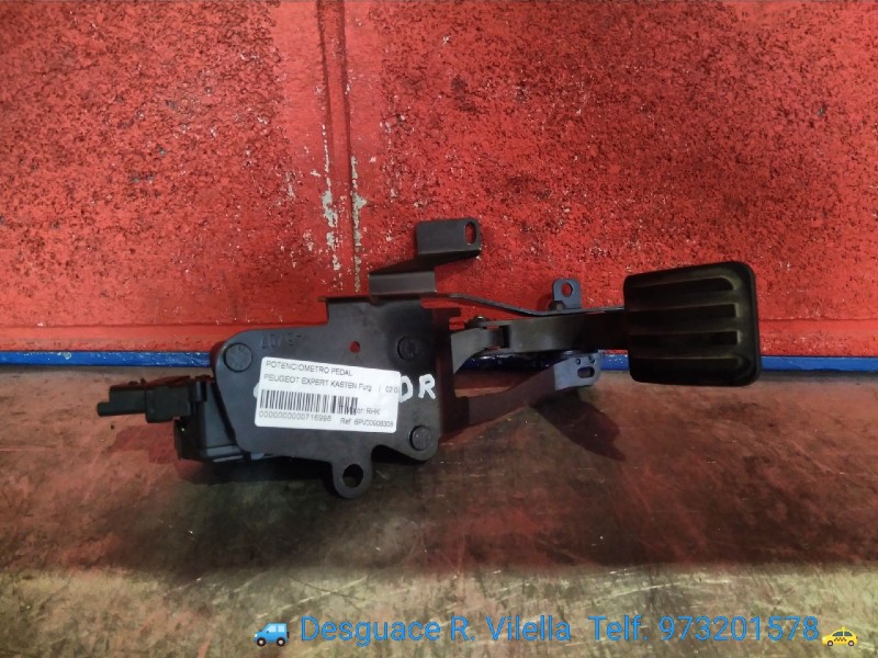 Recambio de potenciometro pedal para peugeot expert kasten furg. | 02.07 - 12.08 referencia OEM IAM 6PV00908308 1400838880 