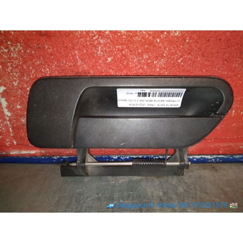 Recambio de maneta exte. tras. izquierda para citroen xantia berlina 2.0 hdi seduction | 12.98 - 12.99 2.0 hdi seduction | 12.98