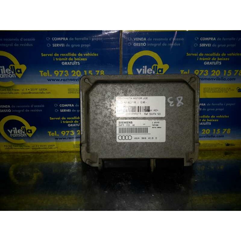 Recambio de centralita motor uce para audi a3 (8l) 1.6 | 0.96 - ... 1.6 | 0.96 - ... referencia OEM IAM 5WP4193 06A906019D 