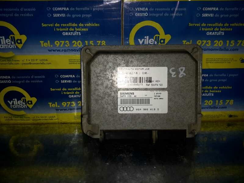 Recambio de centralita motor uce para audi a3 (8l) 1.6 | 0.96 - ... 1.6 | 0.96 - ... referencia OEM IAM 5WP4193 06A906019D 