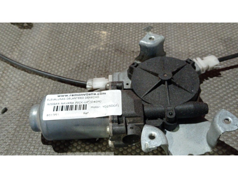 Recambio de elevalunas delantero derecho para nissan navara pick-up (d40m) (05.2005)  | ... (05.2005)  | ... referencia OEM IAM  Recambio de elevalunas delantero derecho para nissan navara pick-up (d40m) (05.2005)  | ... (05.2005)  | ... referencia OEM IAM