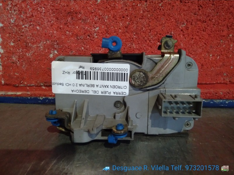 Recambio de cerra. puer. delantero derecha para citroen xantia berlina 2.0 hdi seduction | 12.98 - 12.99 2.0 hdi seduction | 12.