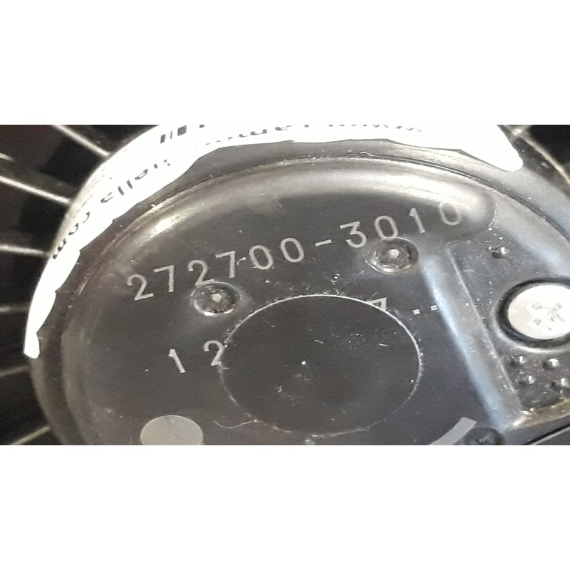 Recambio de motor calefaccion para toyota yaris (ksp9/scp9/nlp9) 1.4 turbodiesel cat referencia OEM IAM 2727003010  