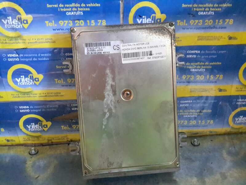Recambio de centralita motor uce para honda civic berlina .5 (ma/mb) 1.5 cat | 0.95 - 0.01 1.5 cat | 0.95 - 0.01 referencia OEM 