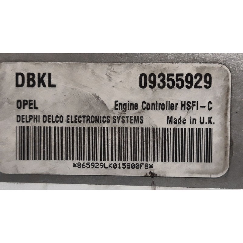 Recambio de centralita motor uce para opel astra g berlina comfort | 02.98 - 12.03 comfort | 02.98 - 12.03 referencia OEM IAM 09