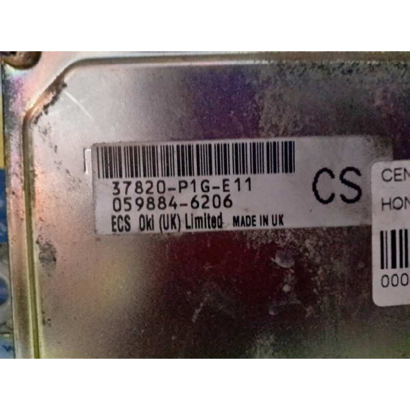 Recambio de centralita motor uce para honda civic berlina .5 (ma/mb) 1.5 cat | 0.95 - 0.01 1.5 cat | 0.95 - 0.01 referencia OEM 