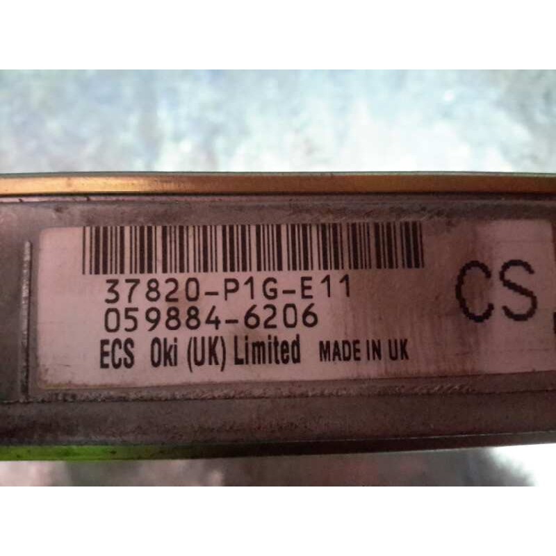 Recambio de centralita motor uce para honda civic berlina .5 (ma/mb) 1.5 cat | 0.95 - 0.01 1.5 cat | 0.95 - 0.01 referencia OEM 