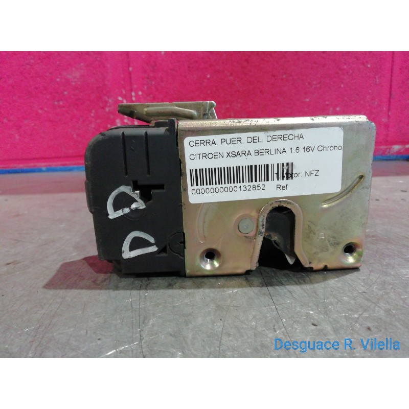 Recambio de cerra. puer. delantero derecha para citroen xsara berlina 1.6 16v chrono | 01.01 - ... 1.6 16v chrono | 01.01 - ... 