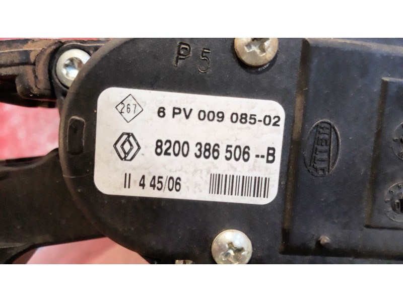 Recambio de potenciometro pedal para dacia logan  | 0.05 - ...  | 0.05 - ... referencia OEM IAM 8200386506B 6PV00908502 
