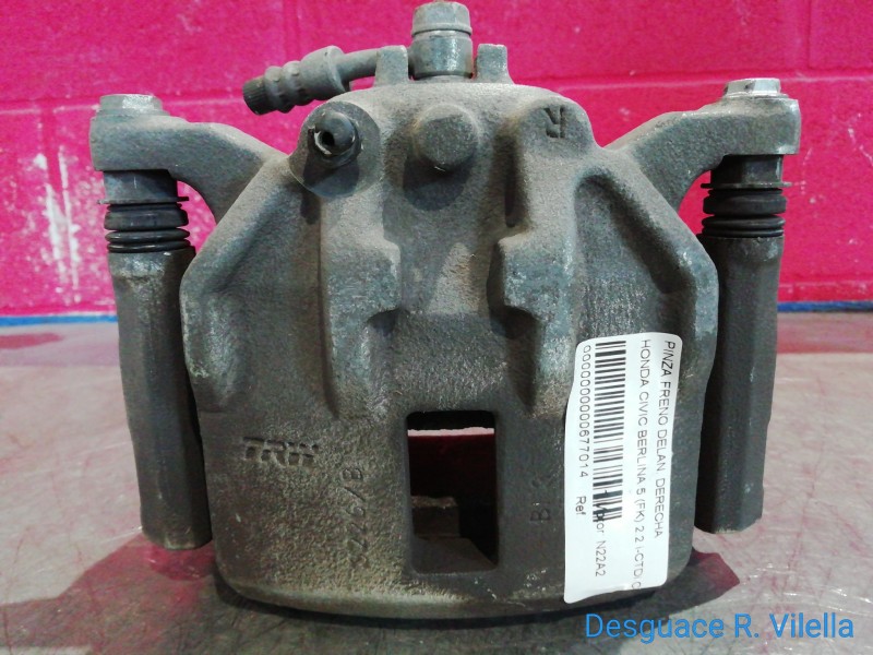 Recambio de pinza freno delan. derecha para honda civic berlina 5 (fk) 2.2 i-ctdi comfort | 09.05 - 12.12 2.2 i-ctdi comfort | 0