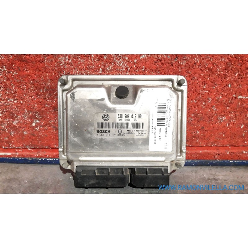 Recambio de centralita motor uce para skoda fabia (6y2/6y3) attractive | 07.02 - ... referencia OEM IAM 0281011321 038906012HR 