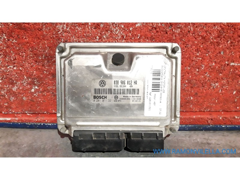 Recambio de centralita motor uce para skoda fabia (6y2/6y3) attractive | 07.02 - ... referencia OEM IAM 0281011321 038906012HR 