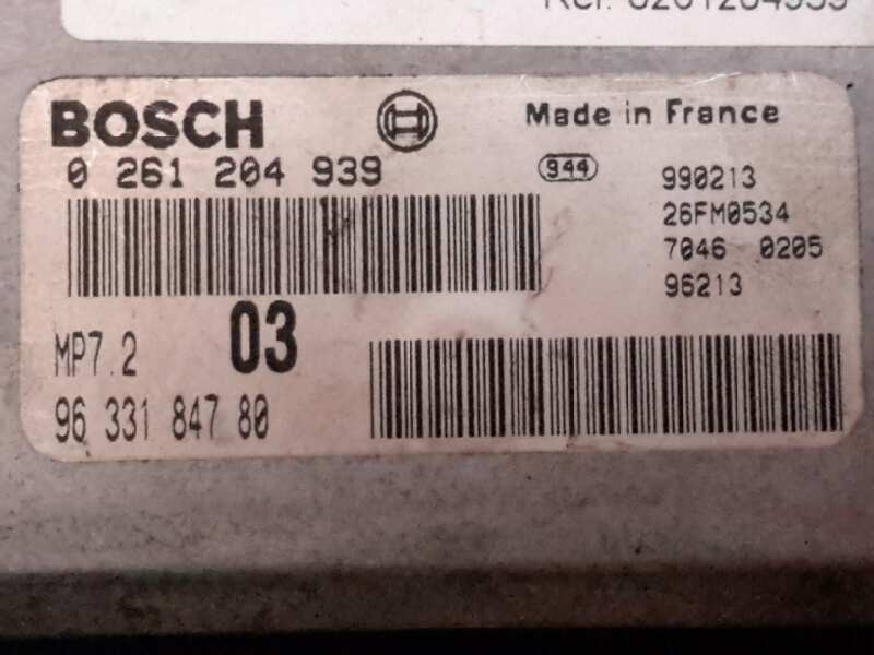 Recambio de centralita motor uce para citroen xsara berlina 1.6 16v chrono | 01.01 - ... 1.6 16v chrono | 01.01 - ... referencia