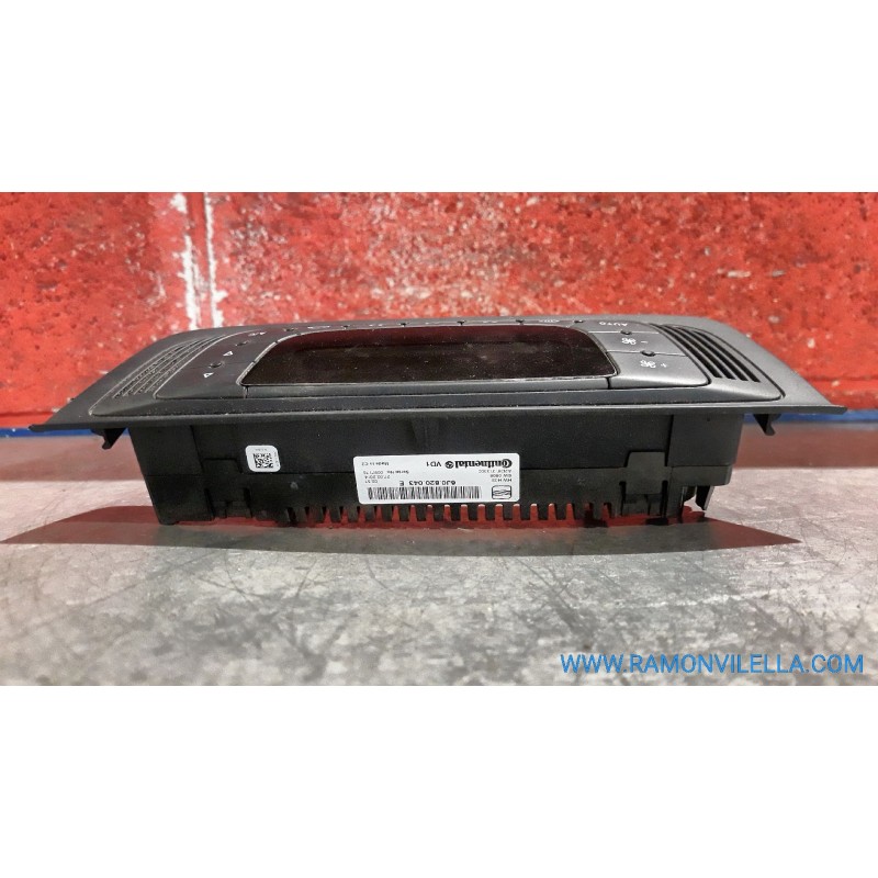 Recambio de mando climatizador para seat ibiza (6j5) 1.6 tdi | 0.08 - ... 1.6 tdi | 0.08 - ... referencia OEM IAM 6J0820043E A2C