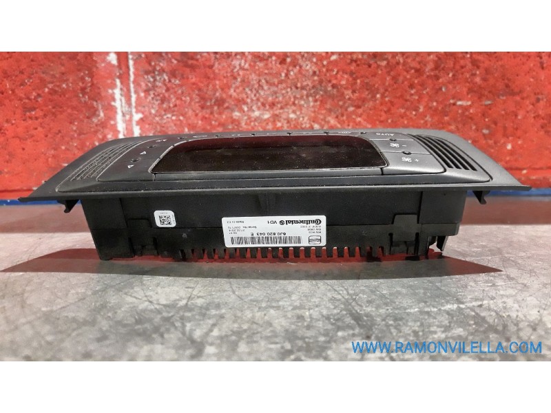 Recambio de mando climatizador para seat ibiza (6j5) 1.6 tdi | 0.08 - ... 1.6 tdi | 0.08 - ... referencia OEM IAM 6J0820043E A2C