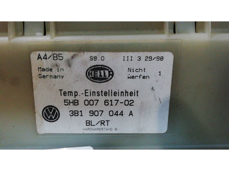 Recambio de mando climatizador para volkswagen passat referencia OEM IAM 3B907044A  