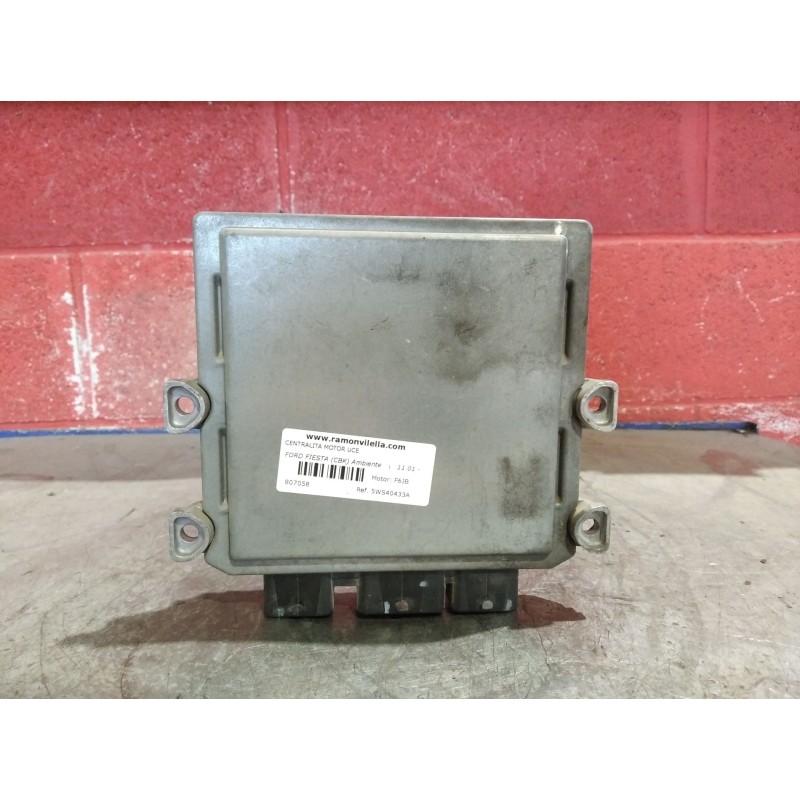 Recambio de centralita motor uce para ford fiesta (cbk) ambiente | 11.01 - 12.08 ambiente | 11.01 - 12.08 referencia OEM IAM 5WS