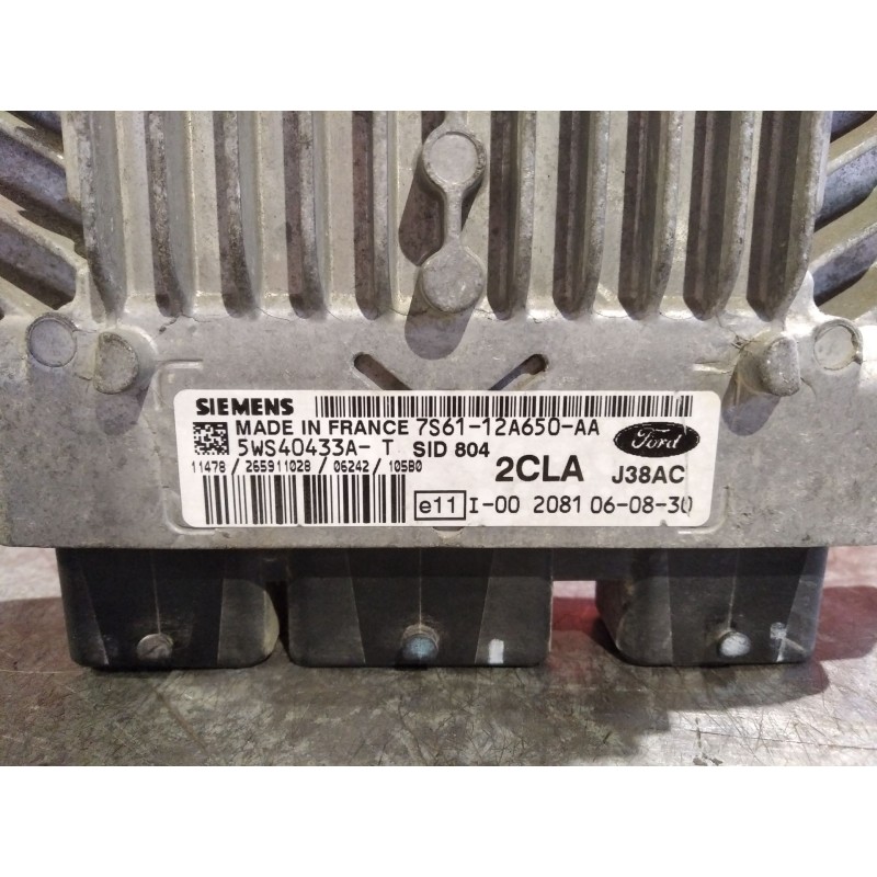 Recambio de centralita motor uce para ford fiesta (cbk) ambiente | 11.01 - 12.08 ambiente | 11.01 - 12.08 referencia OEM IAM 5WS
