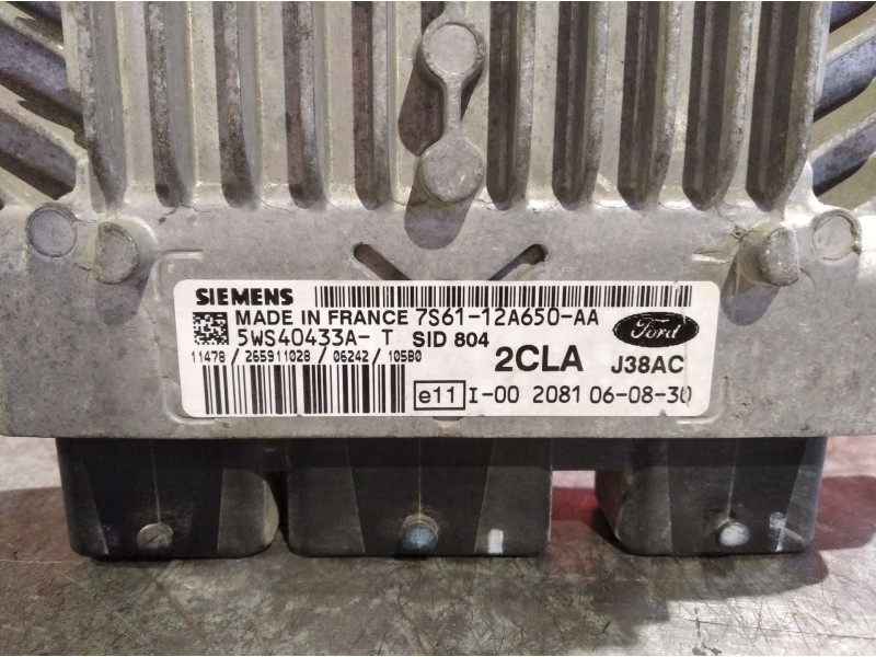 Recambio de centralita motor uce para ford fiesta (cbk) ambiente | 11.01 - 12.08 ambiente | 11.01 - 12.08 referencia OEM IAM 5WS