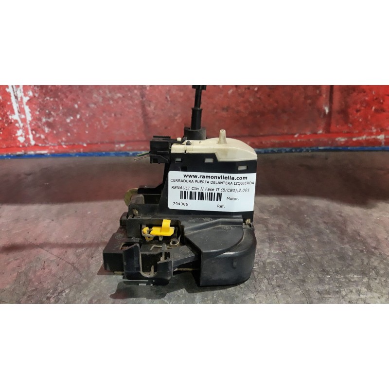 Recambio de cerradura puerta delantera izquierda para renault clio ii fase ii (b/cb0) 1.5 dci diesel referencia OEM IAM   