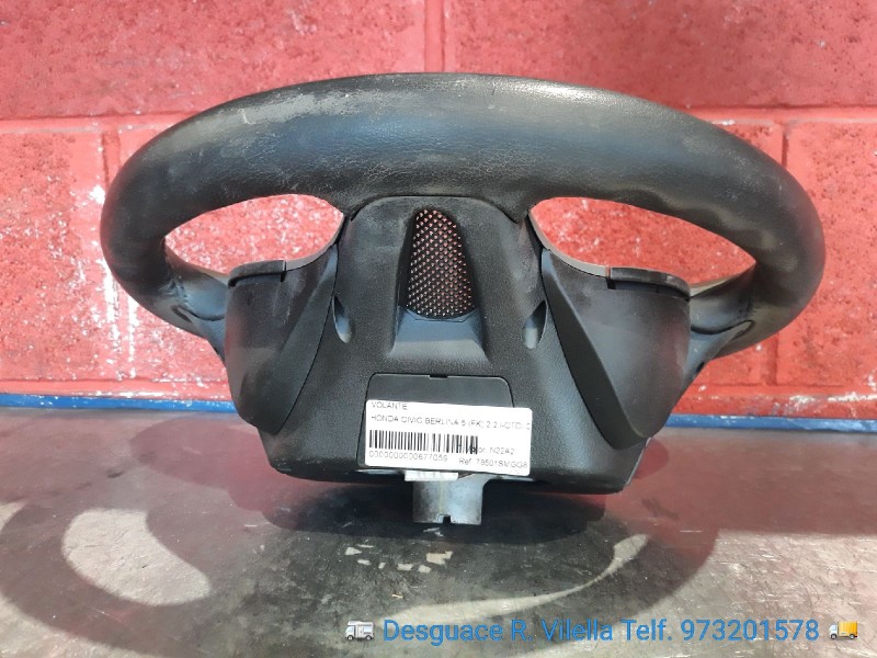 Recambio de volante para honda civic berlina 5 (fk) 2.2 i-ctdi comfort | 09.05 - 12.12 2.2 i-ctdi comfort | 09.05 - 12.12 refere