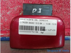 Recambio de maneta exte. delantero derecha para citroen saxo 1.5 d sx | 12.99 - 12.03 1.5 d sx | 12.99 - 12.03 referencia OEM IA