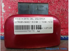 Recambio de maneta exte. delantero izquierda para citroen saxo 1.5 d sx | 12.99 - 12.03 1.5 d sx | 12.99 - 12.03 referencia OEM 