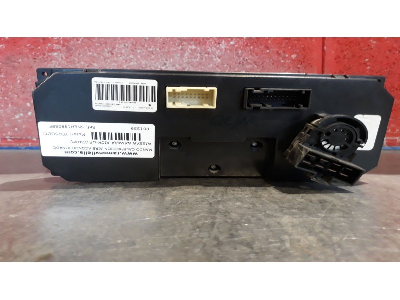 Recambio de mando calefaccion aire acondicionado para nissan navara pick-up (d40m) (05.2005)  | ... (05.2005)  | ... referencia 