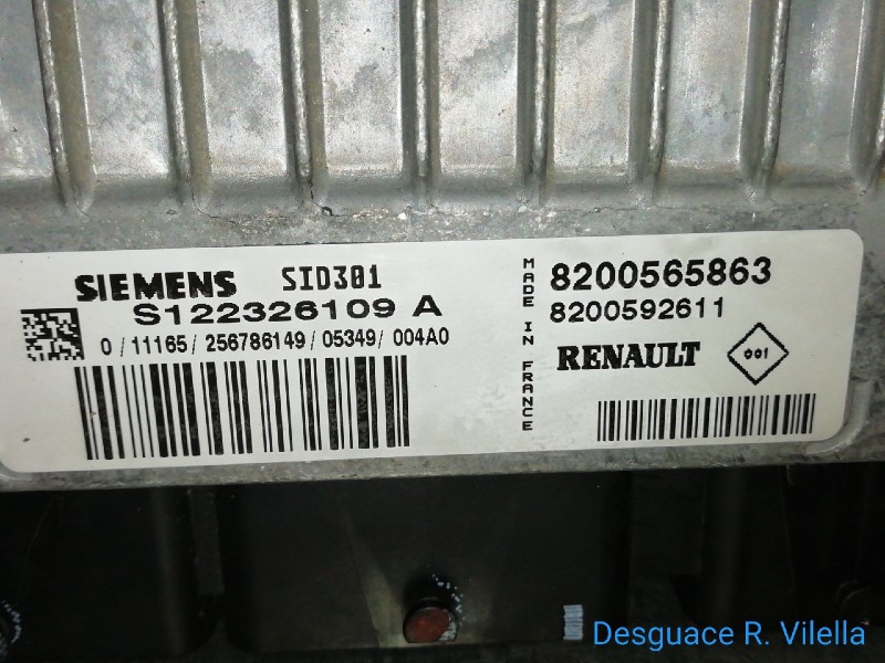 Recambio de centralita motor uce para renault megane ii berlina 5p authentique | 06.05 - ... authentique | 06.05 - ... referenci