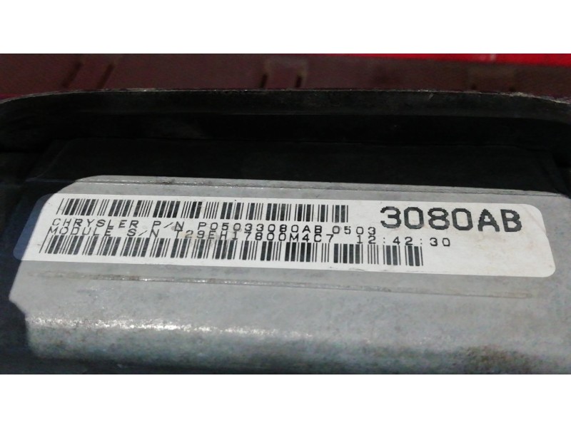 Recambio de centralita motor uce para chrysler neon (pl)  | 0.00 - 0.03  | 0.00 - 0.03 referencia OEM IAM 3112AE 3080AB 