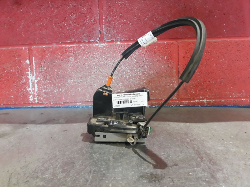 Recambio de cerradura puerta delantera izquierda para opel combo (corsa b) referencia OEM IAM 24434882EN   Recambio de cerradura puerta delantera izquierda para opel combo (corsa b) referencia OEM IAM 24434882EN