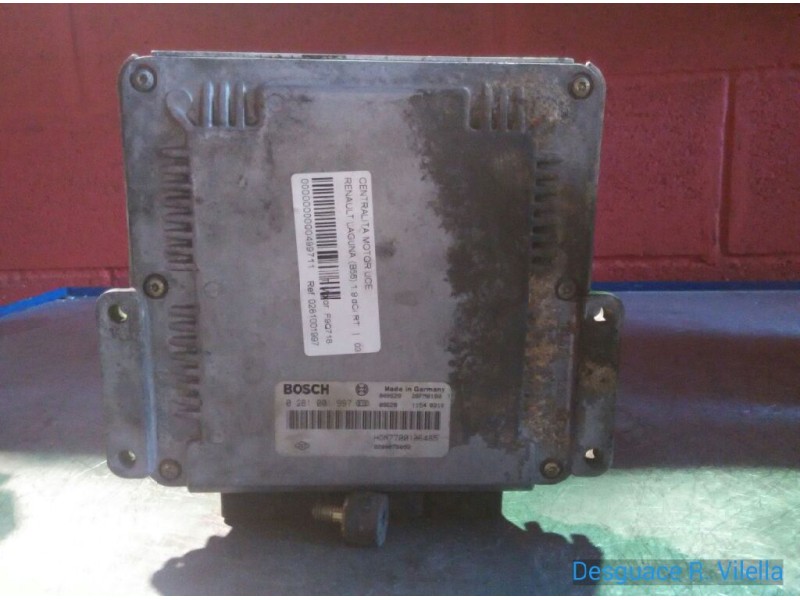 Recambio de centralita motor uce para renault laguna (b56) 1.9 dci rt | 03.00 - 12.01 1.9 dci rt | 03.00 - 12.01 referencia OEM 