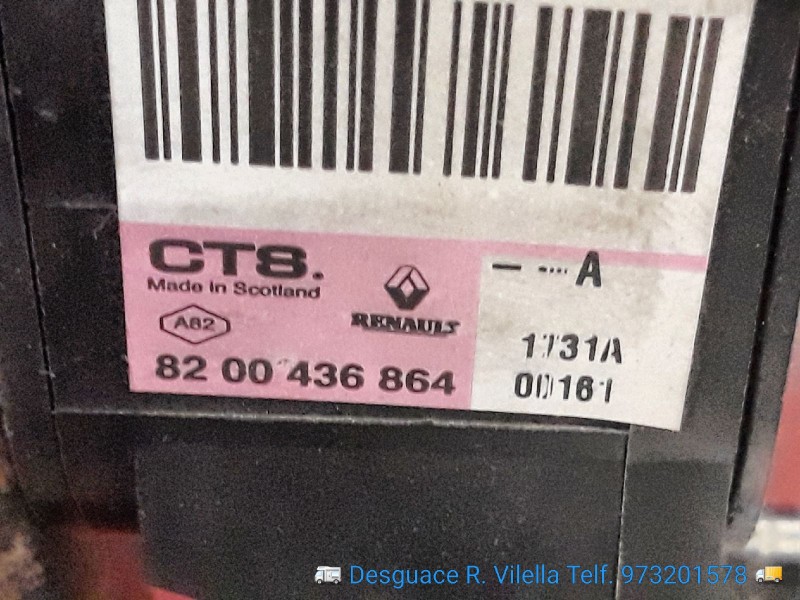 Recambio de potenciometro pedal para renault kangoo dynamique | 0.08 - ... dynamique | 0.08 - ... referencia OEM IAM 8200436864  Recambio de potenciometro pedal para renault kangoo dynamique | 0.08 - ... dynamique | 0.08 - ... referencia OEM IAM 8200436864