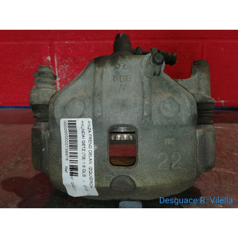 Recambio de pinza freno delan. izquierda para hyundai getz (tb) 1.6 gls | 07.02 - 12.05 1.6 gls | 07.02 - 12.05 referencia OEM I