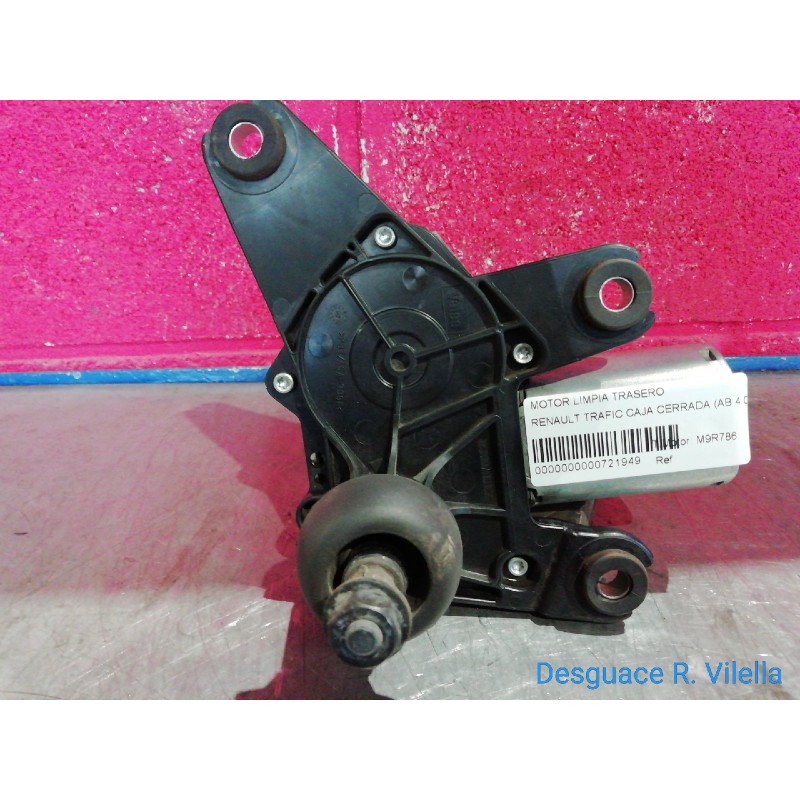 Recambio de motor limpia trasero para renault trafic caja cerrada (ab 4.01) l1h1 2,90t caja cerrada, corto | 04.01 - 12.11 l1h1 