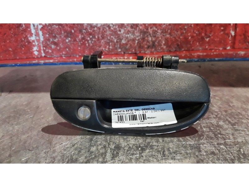 Recambio de maneta exte. delantero derecha para daewoo lanos  | 0.97 - 0.04  | 0.97 - 0.04 referencia OEM IAM   