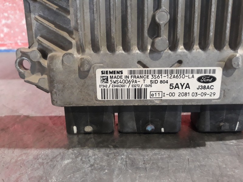 Recambio de centralita motor uce para ford fiesta (cbk) 1.4 tdci cat | 0.01 - ... 1.4 tdci cat | 0.01 - ... referencia OEM IAM 5