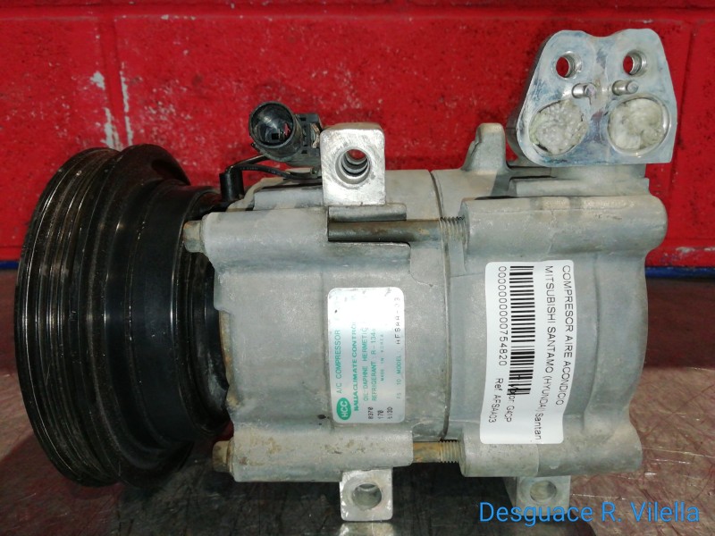 Recambio de compresor aire acondicio. para mitsubishi santamo (hyundai) santamo confort | 11.98 - 12.01 santamo confort | 11.98 