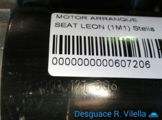 Recambio de motor arranque para seat leon (1m1) stella | 11.99 - 12.05 stella | 11.99 - 12.05 referencia OEM IAM 0001121006   2