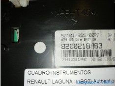 Recambio de cuadro instrumentos para renault laguna ii (bg0) authentique | 0.01 - ... authentique | 0.01 - ... referencia OEM IA 2