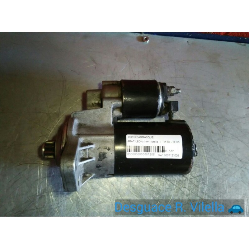 Recambio de motor arranque para seat leon (1m1) stella | 11.99 - 12.05 stella | 11.99 - 12.05 referencia OEM IAM 0001121006  