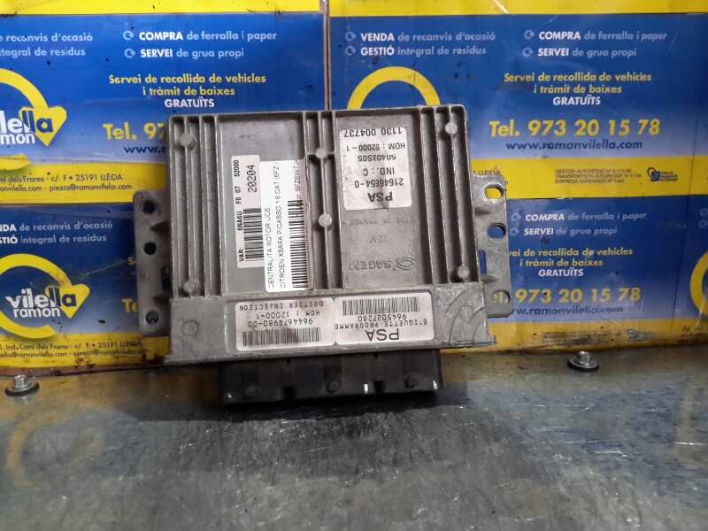 Recambio de centralita motor uce para citroen xsara picasso 1.8 cat (6fz / ew7j4) | 0.99 - ... 1.8 cat (6fz / ew7j4) | 0.99 - ..