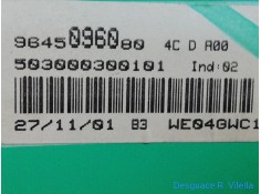 Recambio de cuadro instrumentos para peugeot 206 berlina x-line | 10.02 - 12.10 x-line | 10.02 - 12.10 referencia OEM IAM 964509 2