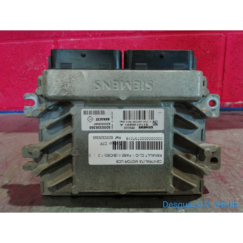 Recambio de centralita motor uce para renault clio ii fase ii (b/cb0) 1.2 | 0.01 - ... 1.2 | 0.01 - ... referencia OEM IAM 82003