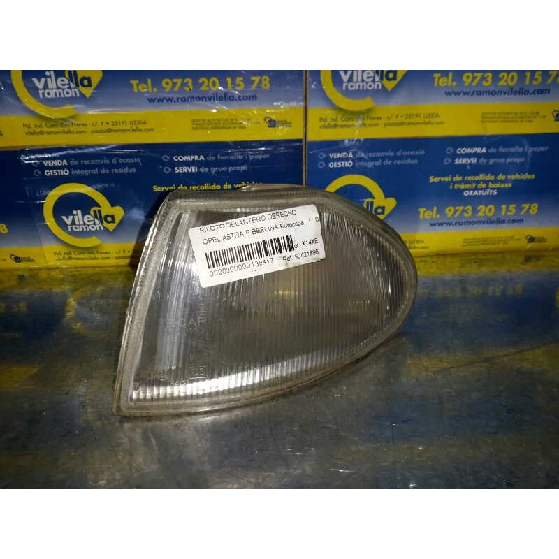 Recambio de piloto delantero izquierdo para opel astra f berlina eurocopa | 08.91 - 12.96 eurocopa | 08.91 - 12.96 referencia OE